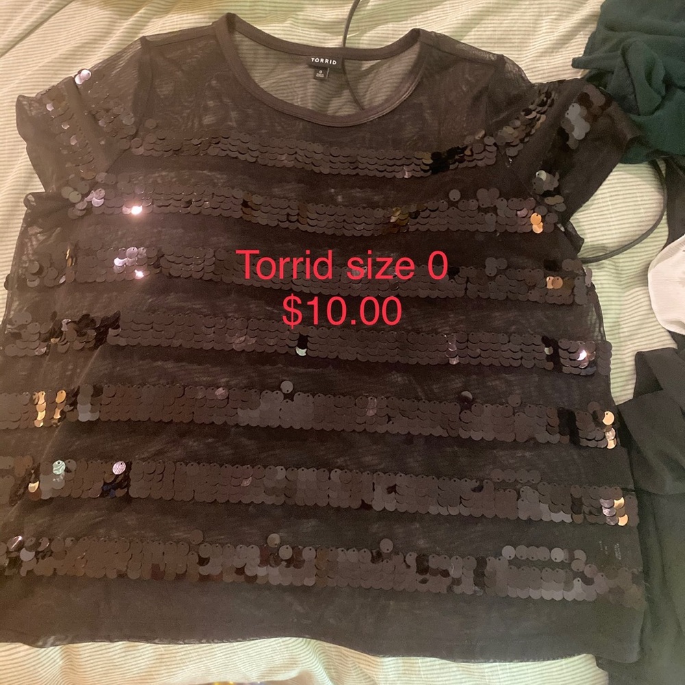 Sequin top